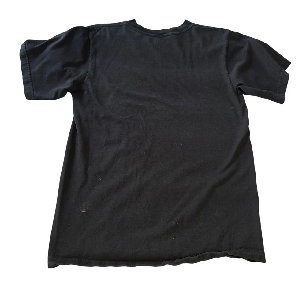 Vintage Reebok NFL Carolina Panthers Sideline T-Shirt Black Football Tee  Medium